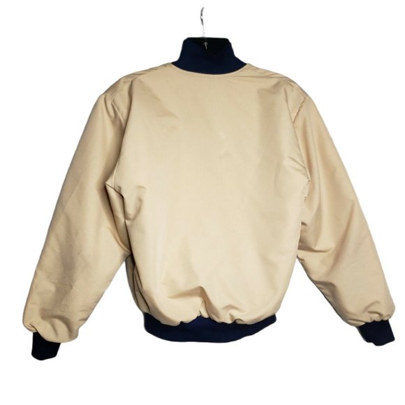 Birdie Jacket By Richard Leslie Quilted Bomber Jacket Washington State Cow Beef - Picture 5 of 10